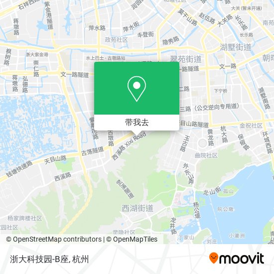 浙大科技园-B座地图