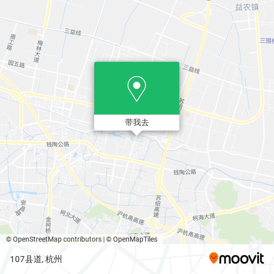 107县道地图