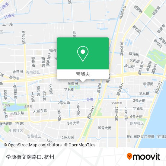 学源街文溯路口地图