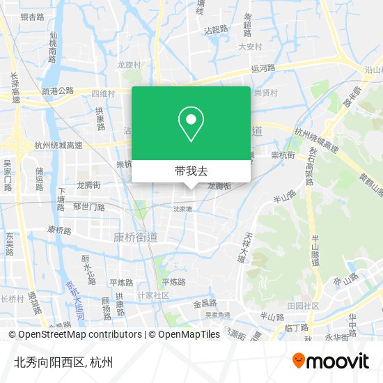 北秀向阳西区地图