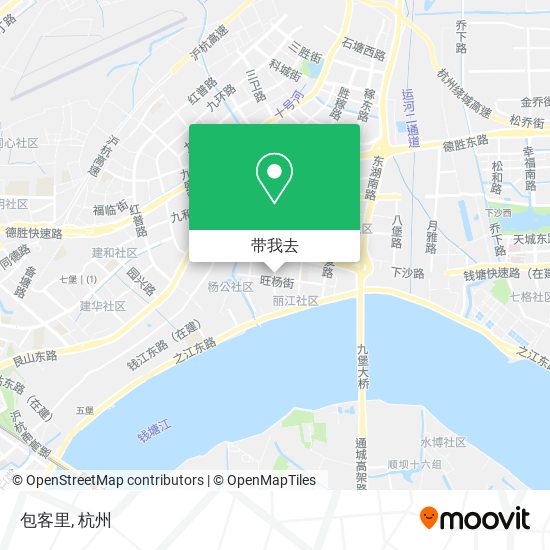 包客里地图