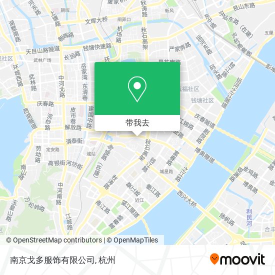 南京戈多服饰有限公司地图