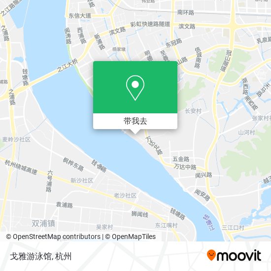 戈雅游泳馆地图