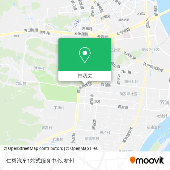 仁桥汽车1站式服务中心地图