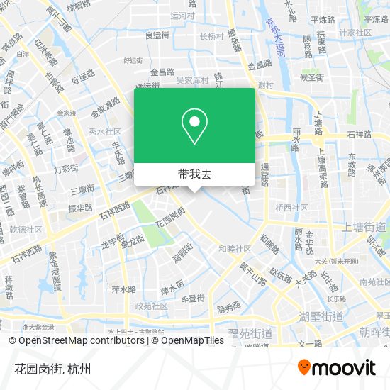花园岗街地图