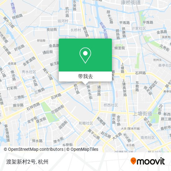 渡架新村2号地图