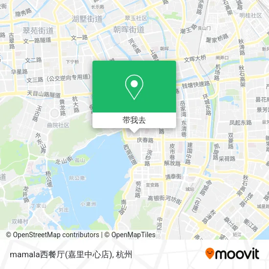 mamala西餐厅(嘉里中心店)地图