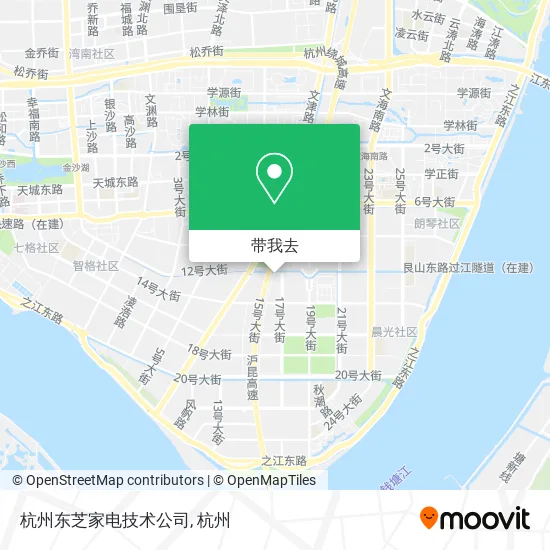 杭州东芝家电技术公司地图