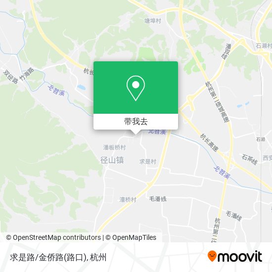 求是路/金侨路(路口)地图