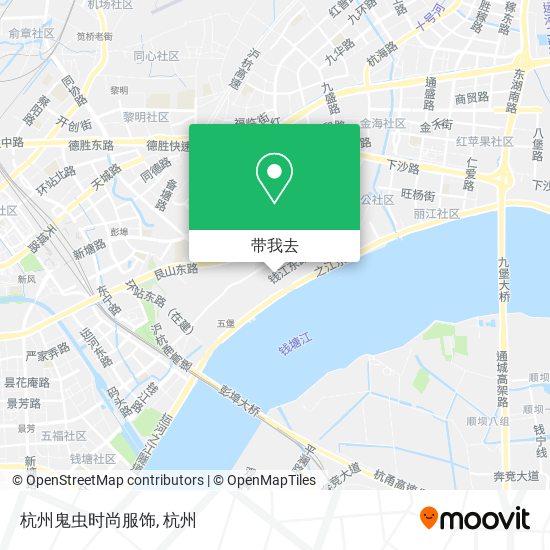 杭州鬼虫时尚服饰地图
