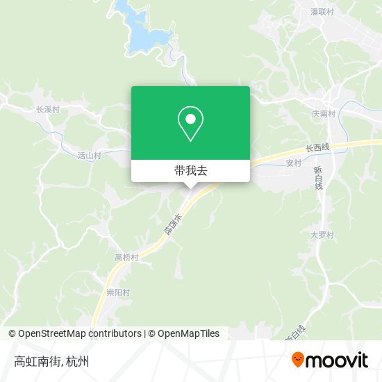 高虹南街地图