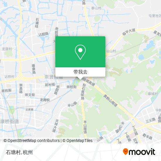石塘村地图
