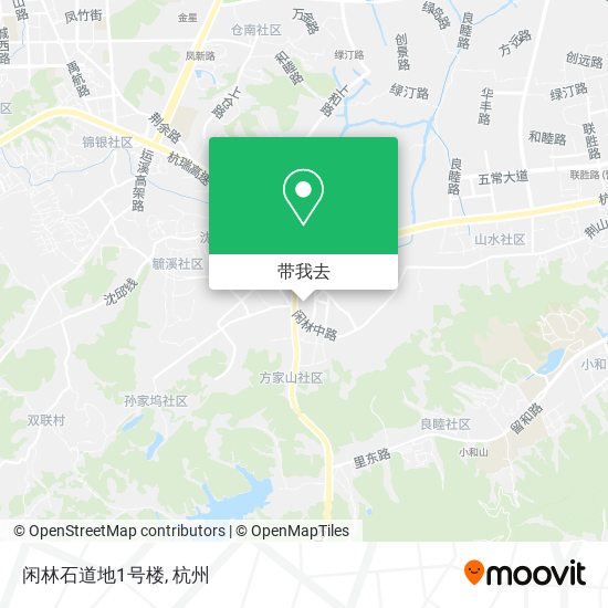 闲林石道地1号楼地图