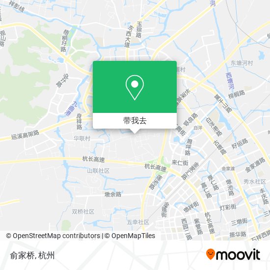 俞家桥地图