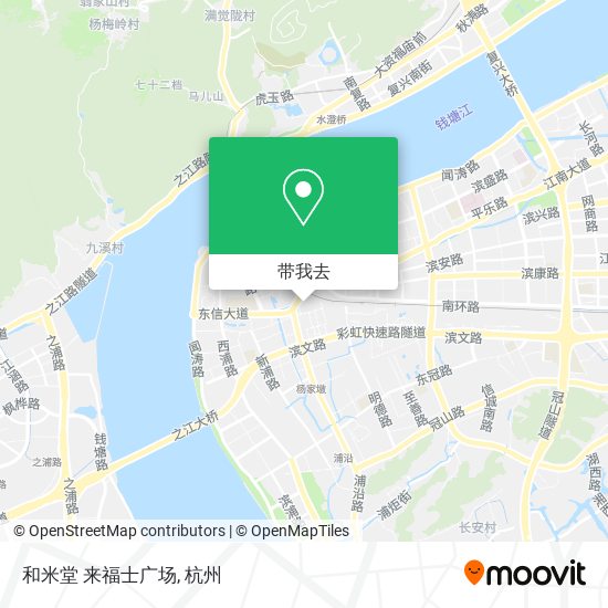 和米堂 来福士广场地图