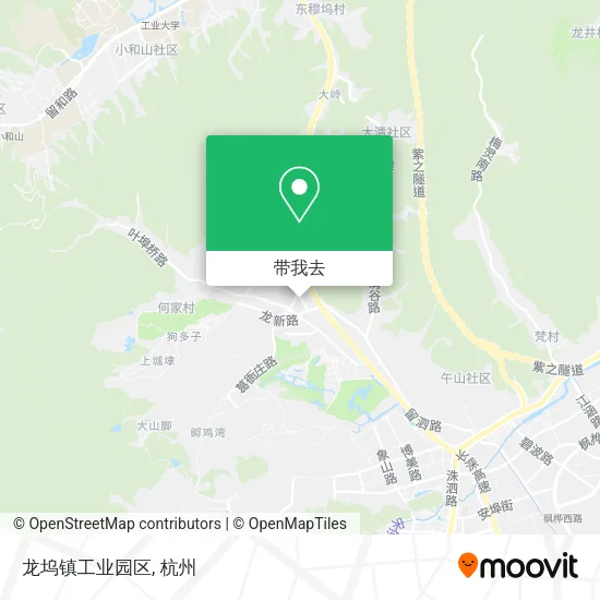 龙坞镇工业园区地图