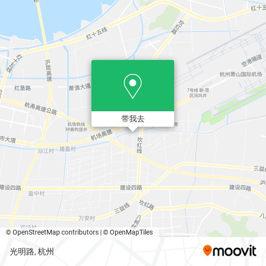 光明路地图