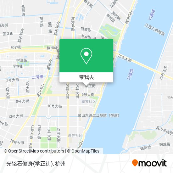 光铭石健身(学正街)地图