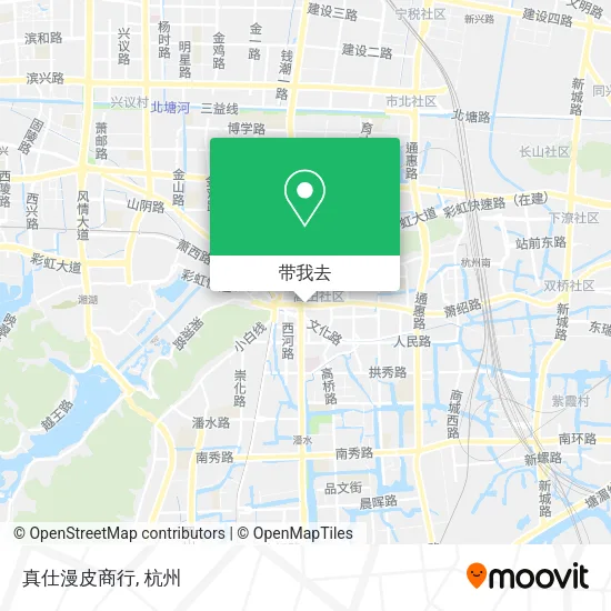 真仕漫皮商行地图