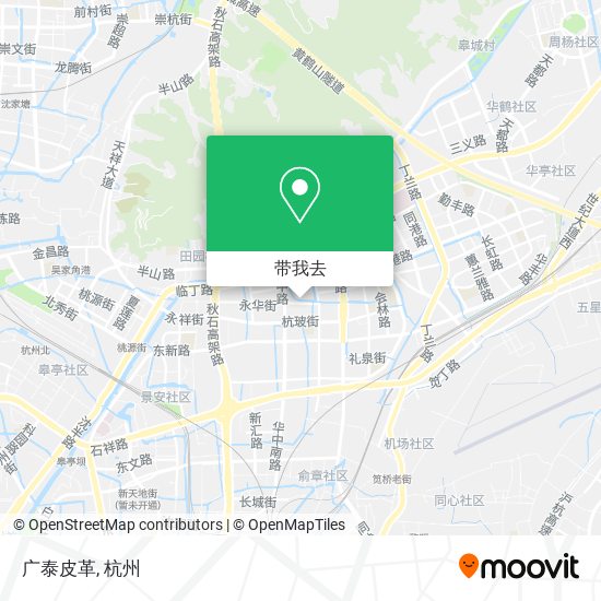 广泰皮革地图