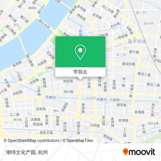 潮绵文化产园地图