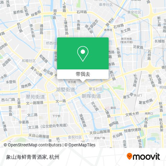 象山海鲜青菁酒家地图