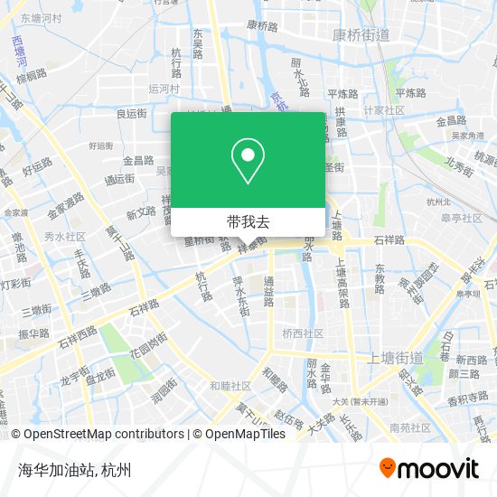 海华加油站地图
