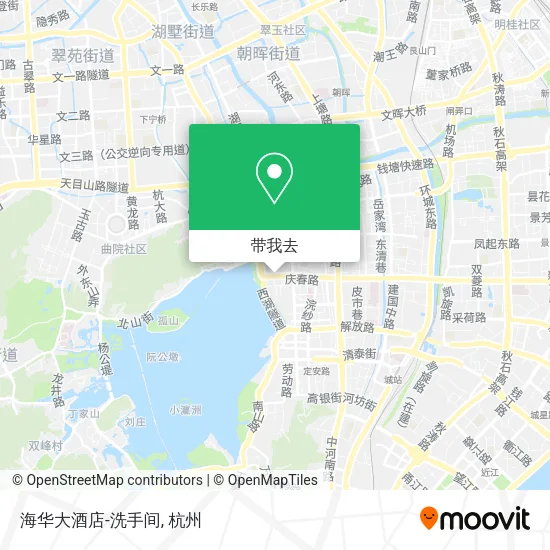 海华大酒店-洗手间地图