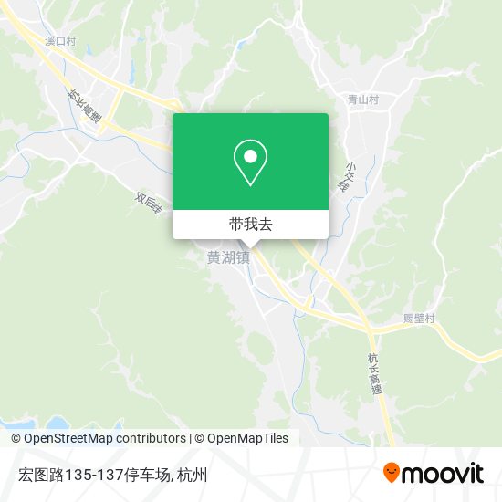 宏图路135-137停车场地图