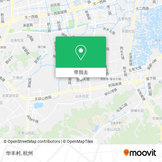 华丰村地图
