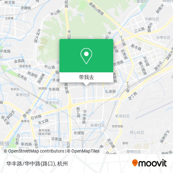 华丰路/华中路(路口)地图