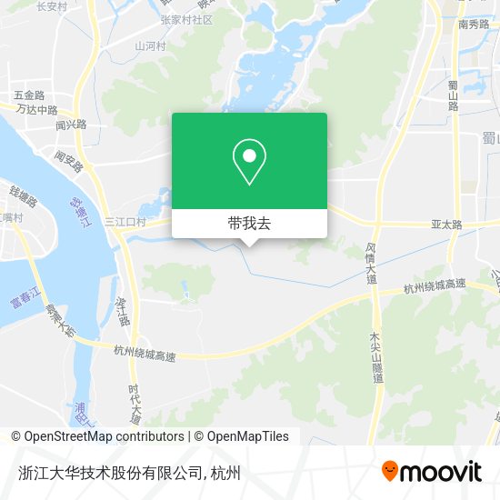 浙江大华技术股份有限公司地图