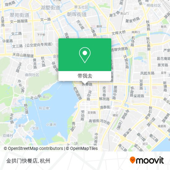 金拱门快餐店地图