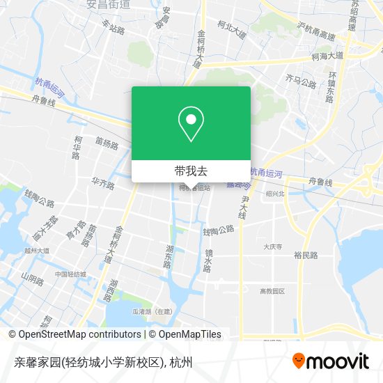 亲馨家园(轻纺城小学新校区)地图