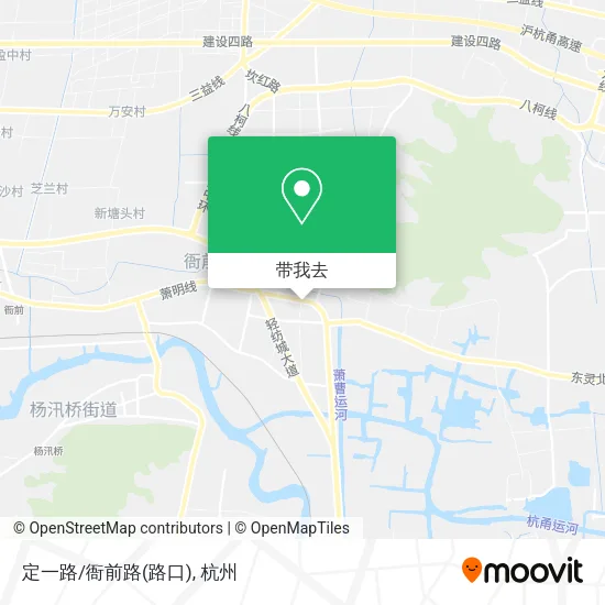 定一路/衙前路(路口)地图
