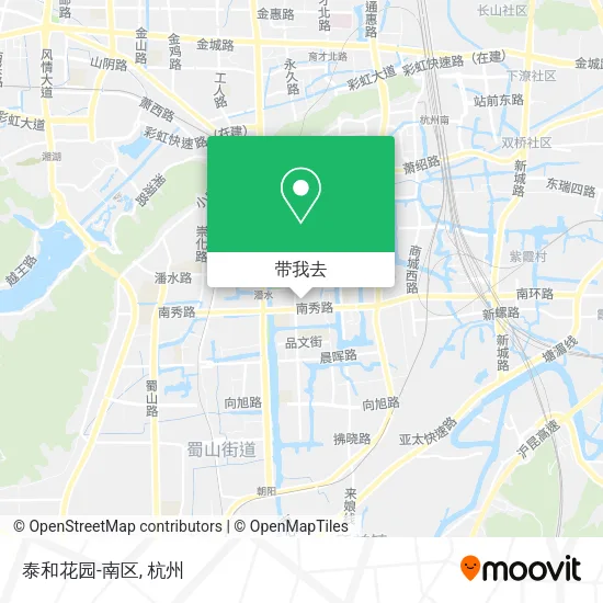 泰和花园-南区地图