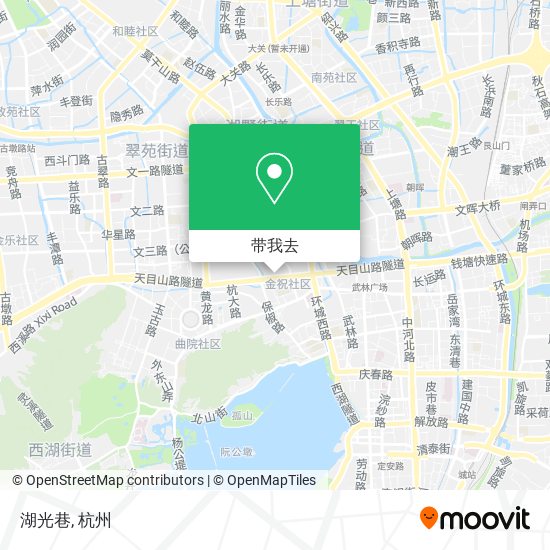 湖光巷地图