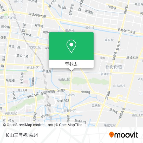 长山三号桥地图