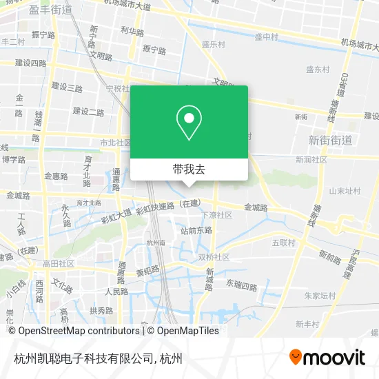 杭州凯聪电子科技有限公司地图