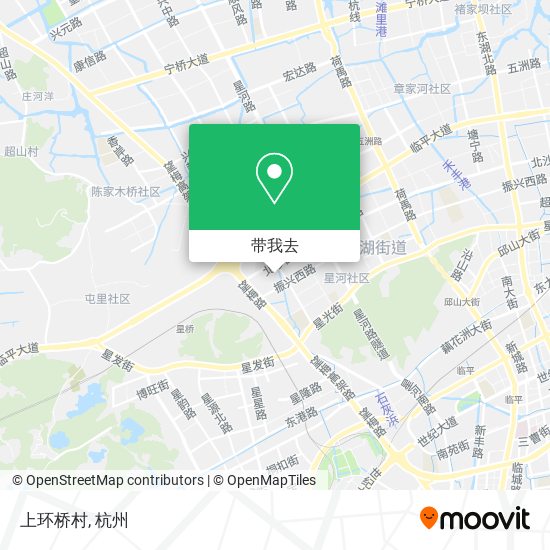 上环桥村地图