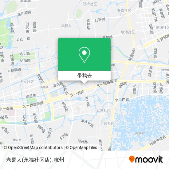 老蜀人(永福社区店)地图