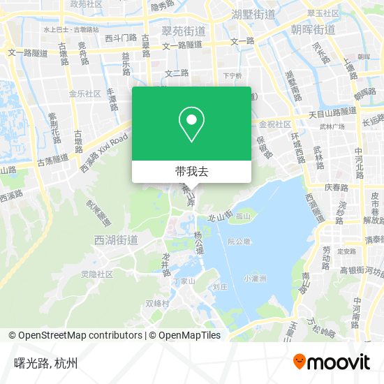 曙光路地图
