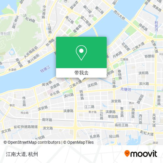 江南大道地图