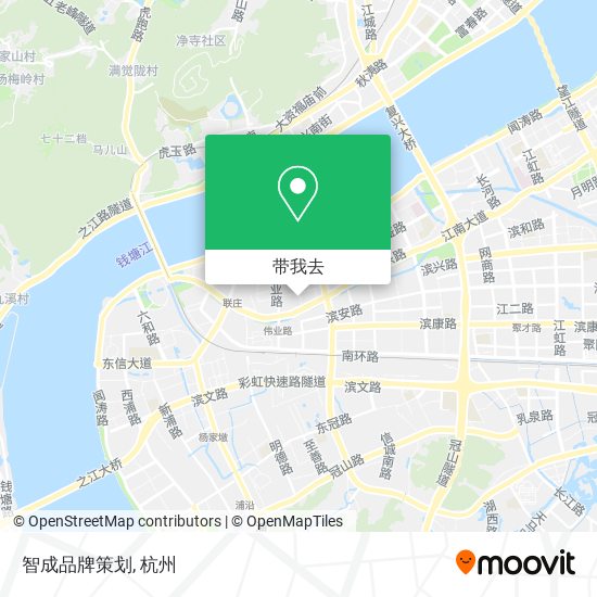 智成品牌策划地图