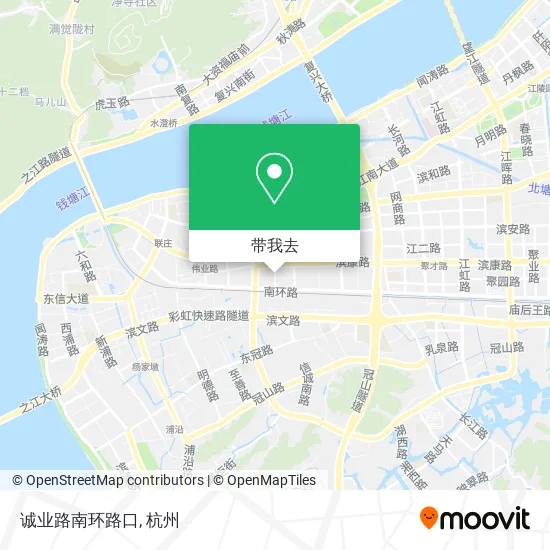诚业路南环路口地图