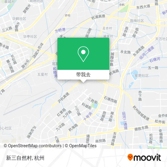 新三自然村地图