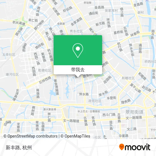 新丰路地图