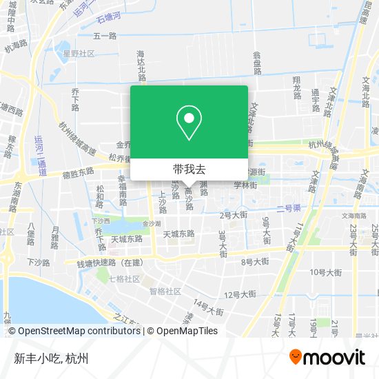 新丰小吃地图