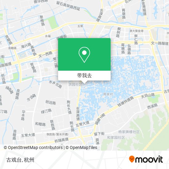 古戏台地图