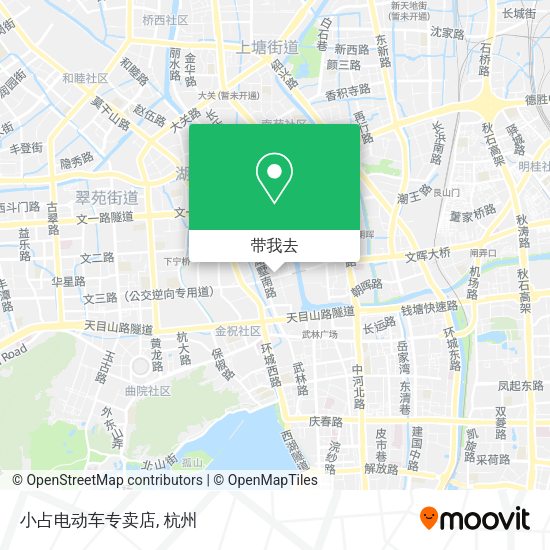 小占电动车专卖店地图